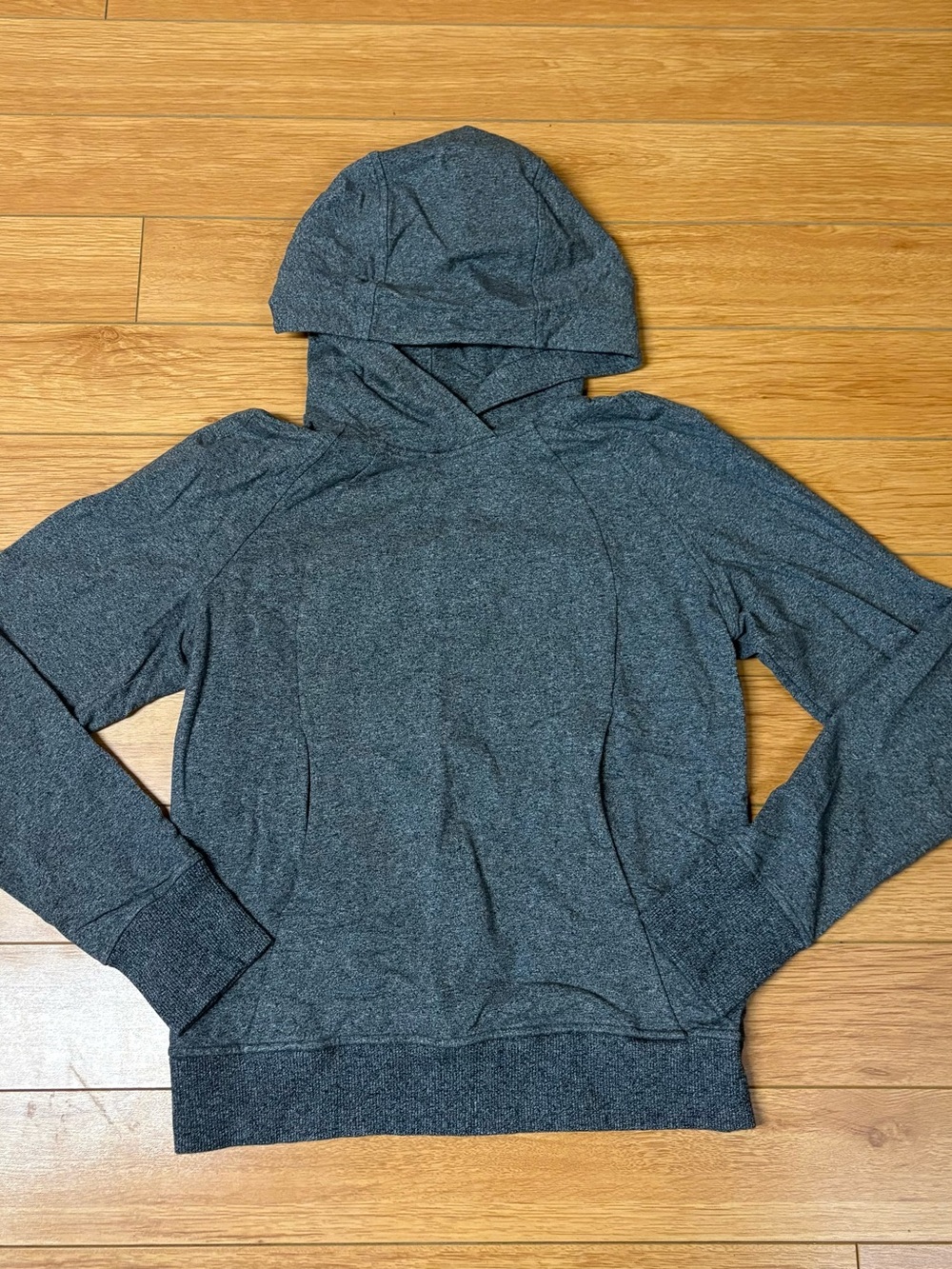 lululemon athletica Charcoal Hooded Pullover